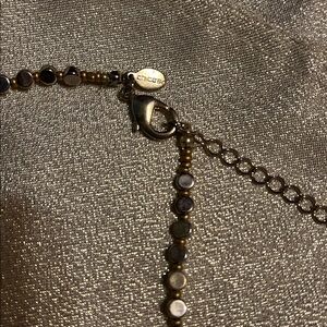 Chico's Gold Beaded Necklace like new!!!